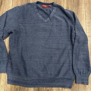 Izod men’s blue cotton sweater size L